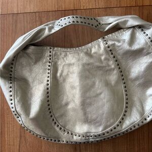 Silver Studded Women's Bag